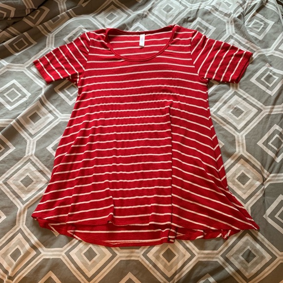 Adorable stripes XS Lularoe Perfect T - Picture 2 of 4
